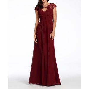 Hayley Paige Occasions Chiffon Gown, Style 5079